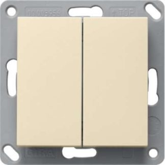 Двусторонний настенный передатчик кремово-белого цвета - Smart Control White 246201