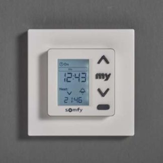 Электронный таймер для рулонных штор Chronis Uno 50, кремово-белый,