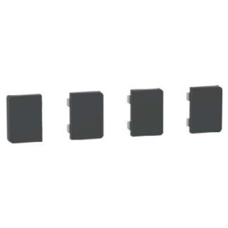 Накладка на переключатель/кнопку Flex KNX Design с сенсорным управлением, 4-х секционный, антрацитового цвета.