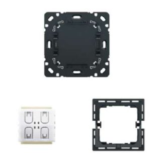 Интеллектуальный настенный выключатель с двухпозиционным настенным передатчиком 6716/01 U-500