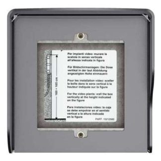 Корпус для точки доступа Allstreet, 1 модуль - односекционный алюминиевый корпус для поверхностного монтажа 350613