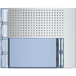 Цельнометаллическая передняя панель, 2 кнопки вызова 351021