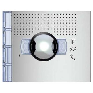 Широкоугольная передняя панель AV, цельнометаллическая - аудиомодуль дверной станции, серый, 351301