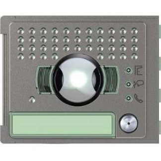 Передняя панель AV WW, 1 кнопка вызова, Robur - 1-местная латунная рамка 351315