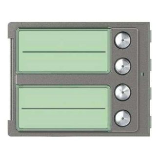 Модуль кнопок вызова на передней панели, 4 кнопки вызова, Robur 352045