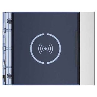 Модуль считывания карт с передней панели из цельного металла — функциональный модуль для наружной станции, серый...