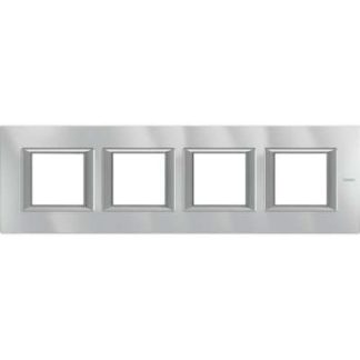Горизонтальная рама Axolute, 4-секционная, алюминиево-серый цвет, HA4802M4HHC
