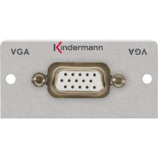 Панель разъемов VGA с возможностью смены типа разъема - Многофункциональная вставка/крышка для подключения к датакому, артикул 7444000601