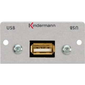 Панель USB-интерфейса (B-A) - Многофункциональная вставка/крышка для подключения к датакому KIN 7444000525