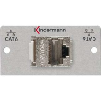Патч-панель CAT6A с кабелем - многофункциональная вставка/крышка для подключения к датакому KIN 744400...