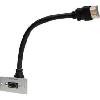 Панель подключения HDMI под углом 90 градусов - Многофункциональная вставка/крышка для подключения к датакому KIN 7441000582