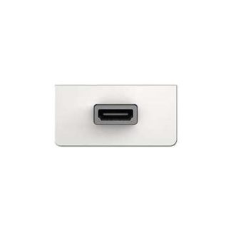 Панель подключения Kon.Design click, HDMI с Ethernet KIN 7456000542
