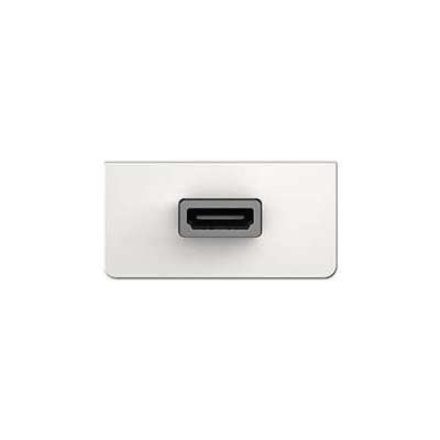 Панель подключения Kon.Design click, HDMI с Ethernet KIN 7456000542