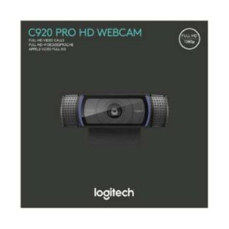Веб-камера LOGITECH C920 с разрешением Full HD, 15 Мп, USB, черная - Аксессуары для бытовой электроники.