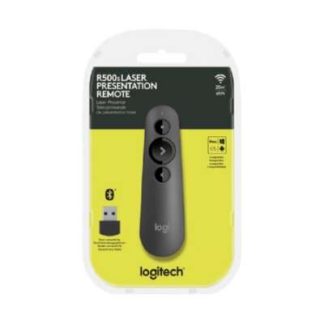 Беспроводной Bluetooth-презентер с лазерным экраном - LOGITECH R500s, аксессуары для бытовой электроники.