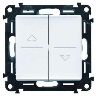 Кнопка рольставни VLIFE, ультрабелый A75101