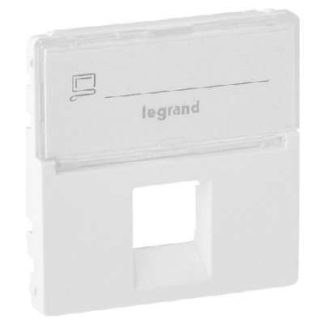 Крышка VLIFE RJ11/RJ45 BF 1F ультрабелый 755470