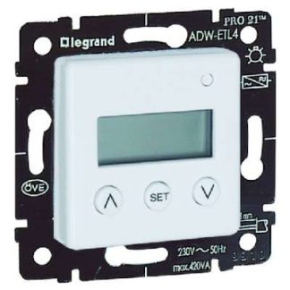 Часы-роллетка VLIFE ультрабелый A75103