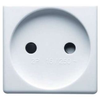 Розетка 2M 2P 16A или защитная контактная подставка ws GW20206