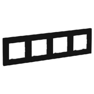 Ступенчатая рама Niloe, 4 шт., черная, 864574
