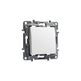 Переключатель Niloe 10AX ultra white cross switch 664704