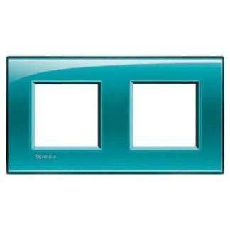 Светло-зеленая рамка, 2 модуля LNA4802M2VD