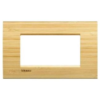 Рамка из светлого бамбука, 4 модуля LNA4804LBA