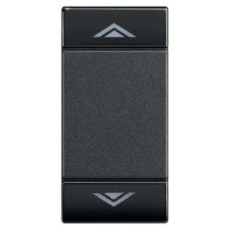 Полотно качающегося типа громкий/тихий длиной 1 м, антрацитовый цвет, L4911AIN