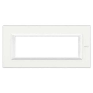 6-модульная белая алюминиевая рама HA4806HD