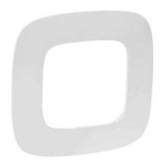 Рамка V.ALL 1x ультрабелый 754301