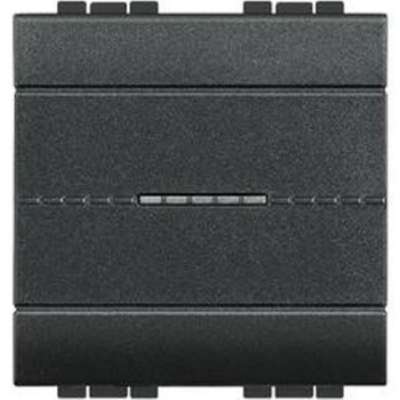 Кнопка LL Schl. 10A 2M антрацит L4055M2AN