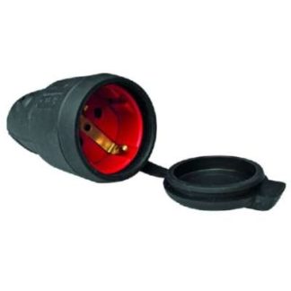 Резиновый соединитель PGKS44 черный IP44 16A 05106701