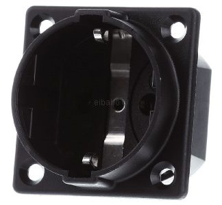 Диаметр крышки розетки EB 1K SK/o. - Панельная розетка с разъемом 1661300