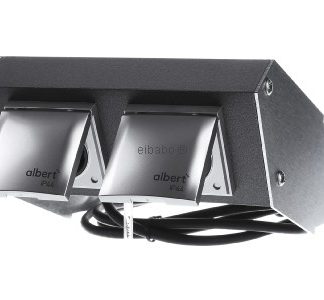 Антрацитовый штекер для розетки - Осветительный/энергетический столб IP44 антрацит 624402