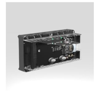 Беспроводной нагревательный привод, 4 канала, степень защиты IP20 - радиоприемник 868,3 МГц HTFRL-214.240