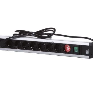 Розеточный блок, несколько 9-контактных розеток с тумблерным переключателем 330.072