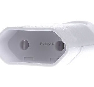 Евроразъем, плоский, белый, с винтовым соединением. - Евроштекер, белый, гнездовой 900.005