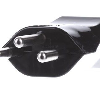 Вилка Schuko черного цвета, Швейцария - Вилка черная 910.175