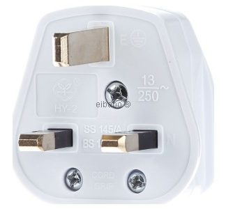 Защитная вилка ws, Англия - Вилка белая 910.276