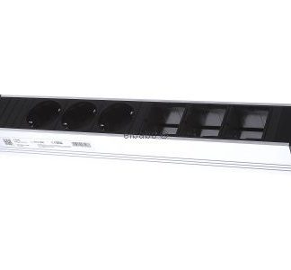 Удлинитель с несколькими розетками, 3xSchuko 3xABD - Черный 912.006