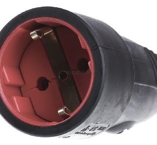 Черная резиновая муфта - Черная резиновая муфта Schuko 913.174