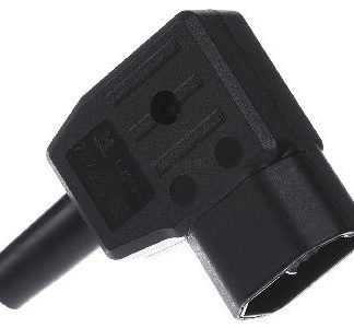 Тип разъема IEC 747 70 градусов - штекер для электроприборов 915.172