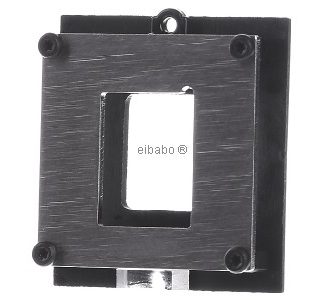 1 модуль Keystone черного цвета с металлическим кронштейном - модульный разъем 917.062