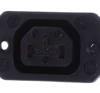 Монтажная коробка для холодильной установки, черная, 70 градусов - Разъем блока 917.171