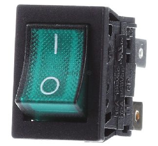 Двухполюсный тумблерный переключатель - миниатюрный автоматический выключатель 924186