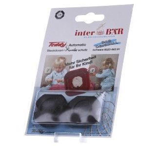 Автоматический замок для защиты от детей на розетках, черный, S.6320 924.010 (VE5)