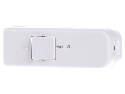 Промежуточный кабельный соединитель серии 8006 w/w - Кабельный переключатель белый 924.048