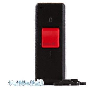 Промежуточный кабельный соединитель серии 8010 s/r - Кабельный переключатель черный 924.051