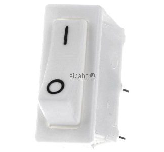 Тумблерный переключатель EB wh, 16(8)A250V 1 шт. - Миниатюрный переключатель 924.090