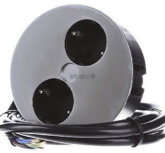 Удлинитель TWIST, многорозеточный, 2S 2xSchuko AEH Chr. - Удлинитель с розетками 931.021